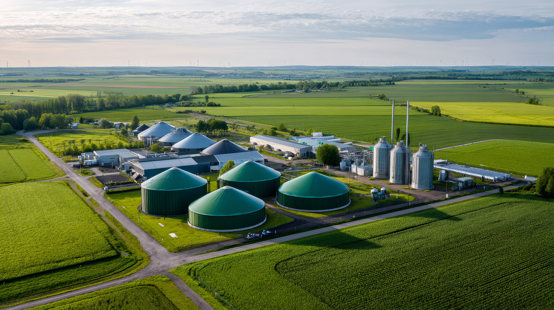 Industrial biogas